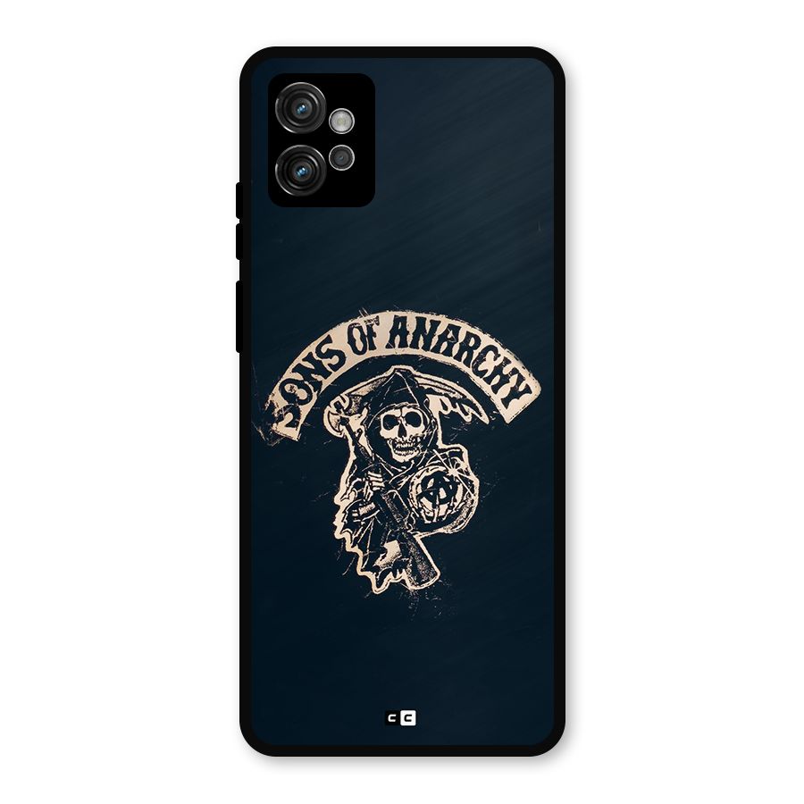 Sons Of Anarchy Metal Back Case for Moto G32