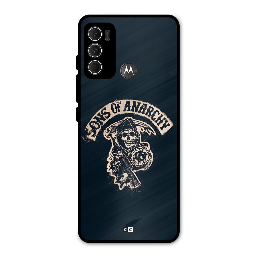 Sons Of Anarchy Metal Back Case for Moto G60