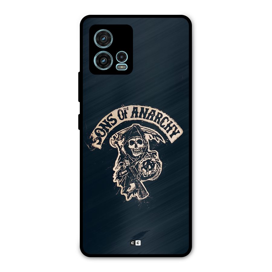 Sons Of Anarchy Metal Back Case for Moto G72