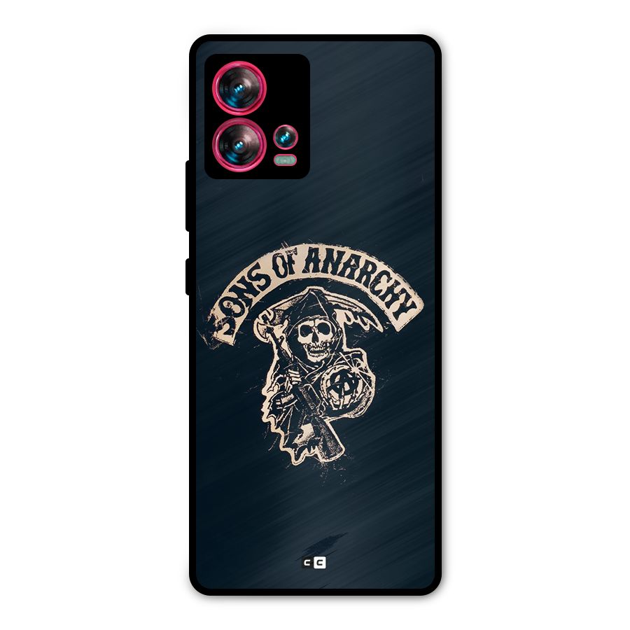 Sons Of Anarchy Metal Back Case for Motorola Edge 30 Fusion