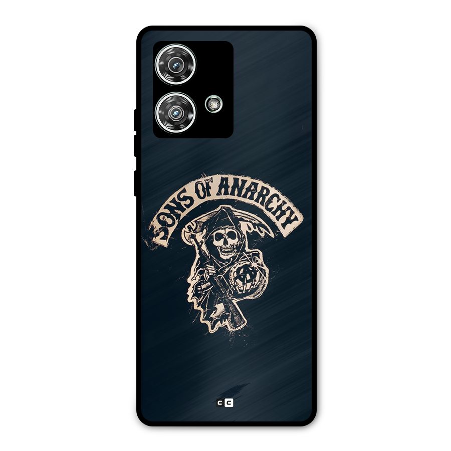 Sons Of Anarchy Metal Back Case for Motorola Edge 40 Neo