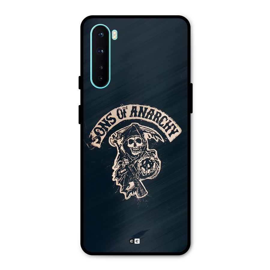 Sons Of Anarchy Metal Back Case for OnePlus Nord