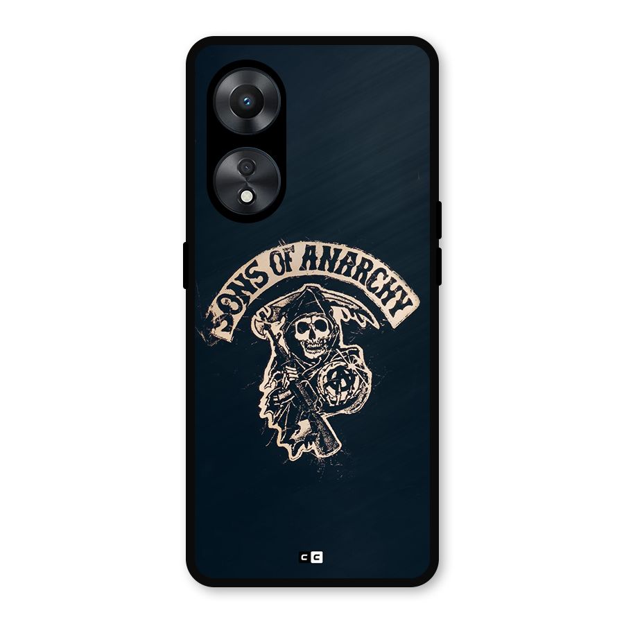 Sons Of Anarchy Metal Back Case for Oppo A78