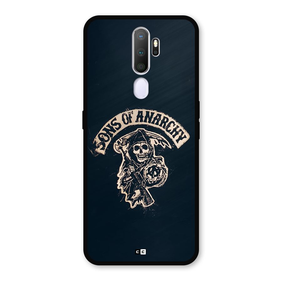 Sons Of Anarchy Metal Back Case for Oppo A9 (2020)