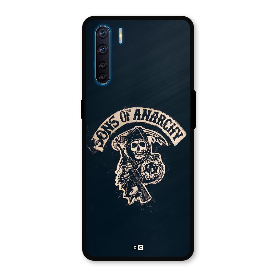 Sons Of Anarchy Metal Back Case for Oppo F15