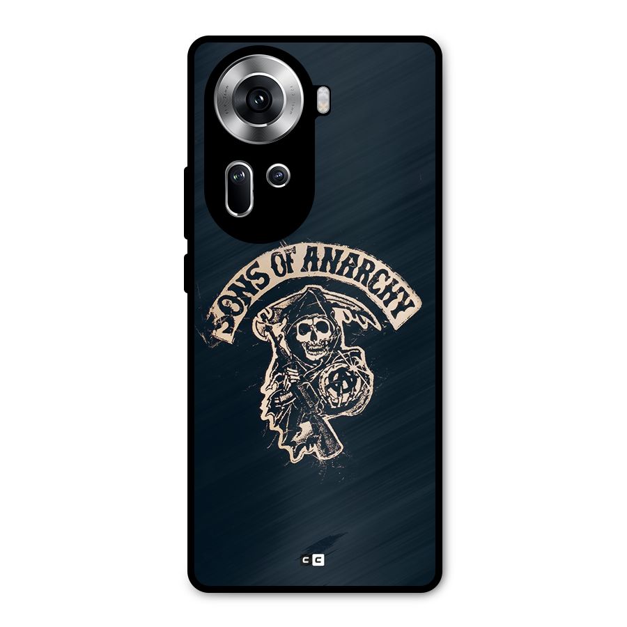 Sons Of Anarchy Metal Back Case for Oppo Reno11 5G