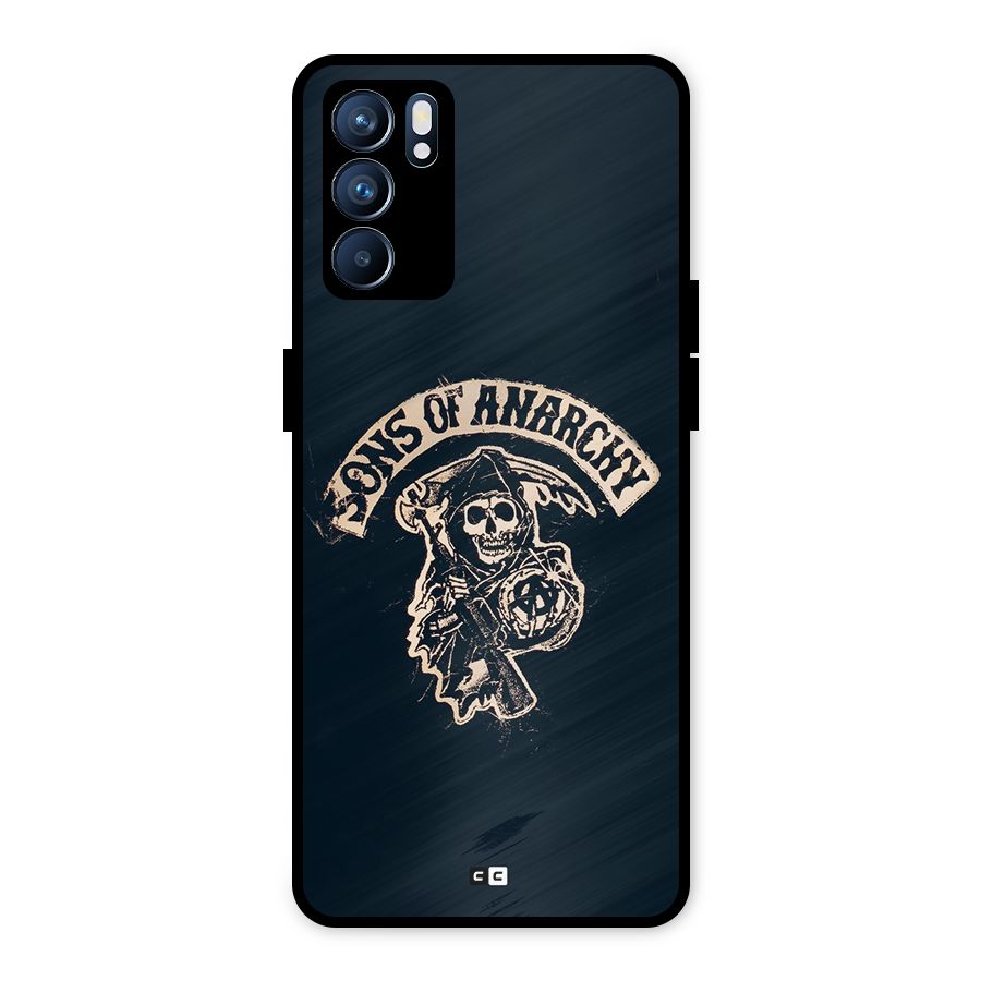 Sons Of Anarchy Metal Back Case for Oppo Reno6 5G