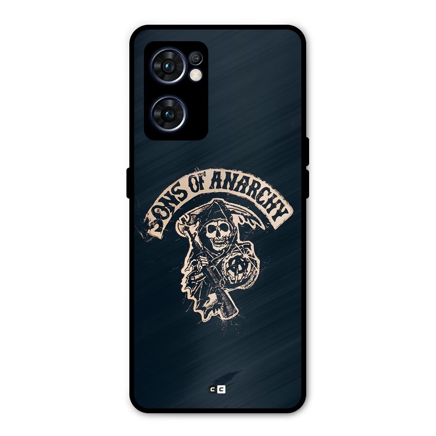 Sons Of Anarchy Metal Back Case for Oppo Reno7 5G