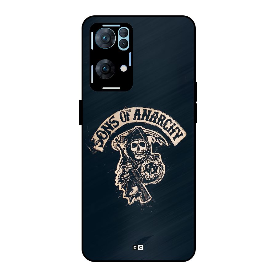 Sons Of Anarchy Metal Back Case for Oppo Reno7 Pro 5G