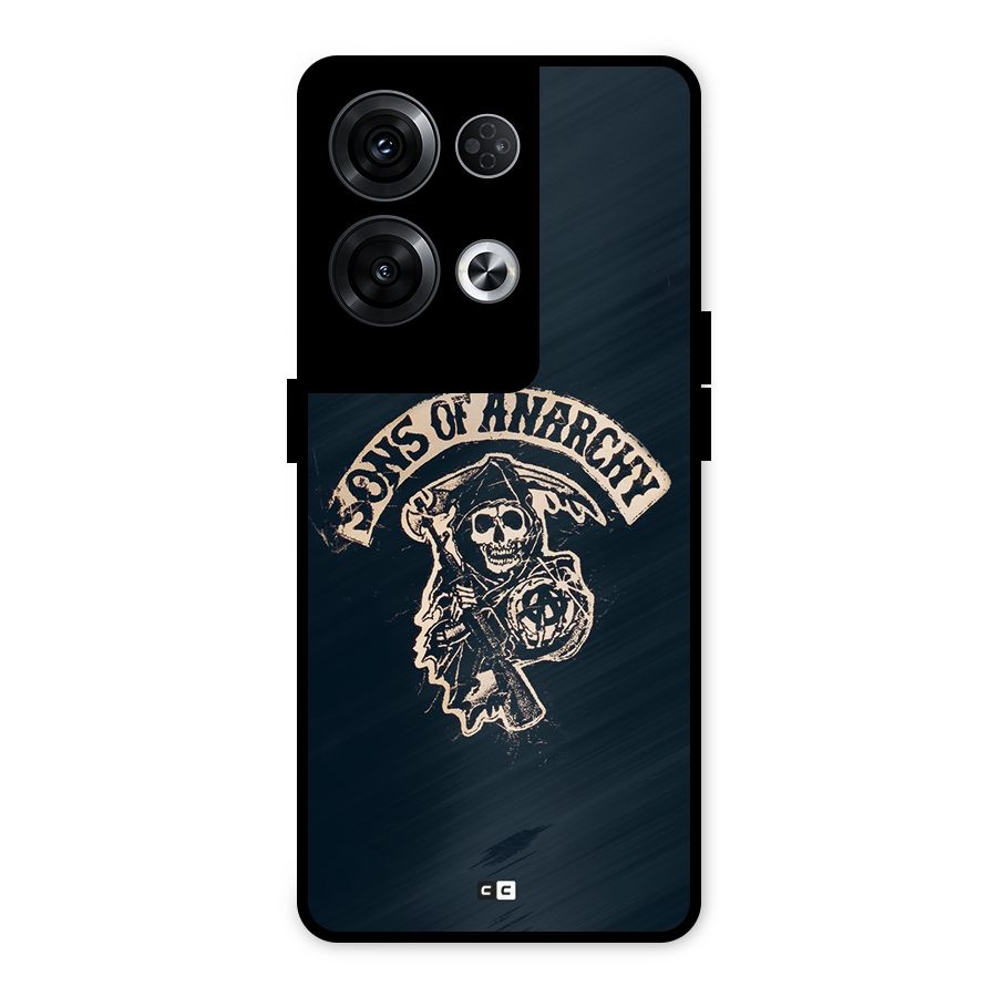 Sons Of Anarchy Metal Back Case for Oppo Reno8 Pro 5G