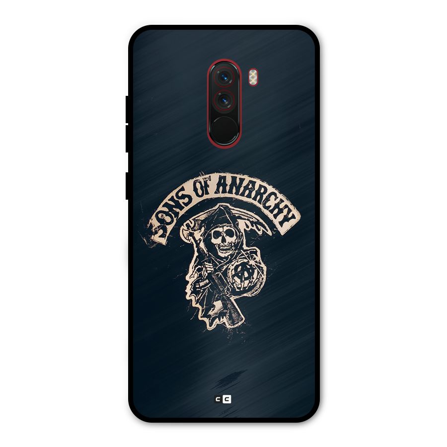 Sons Of Anarchy Metal Back Case for Poco F1