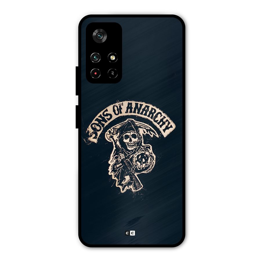Sons Of Anarchy Metal Back Case for Poco M4 Pro 5G