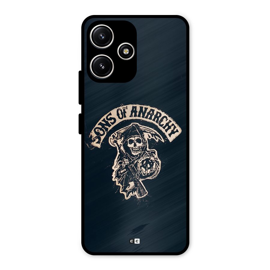 Sons Of Anarchy Metal Back Case for Poco M6 Pro