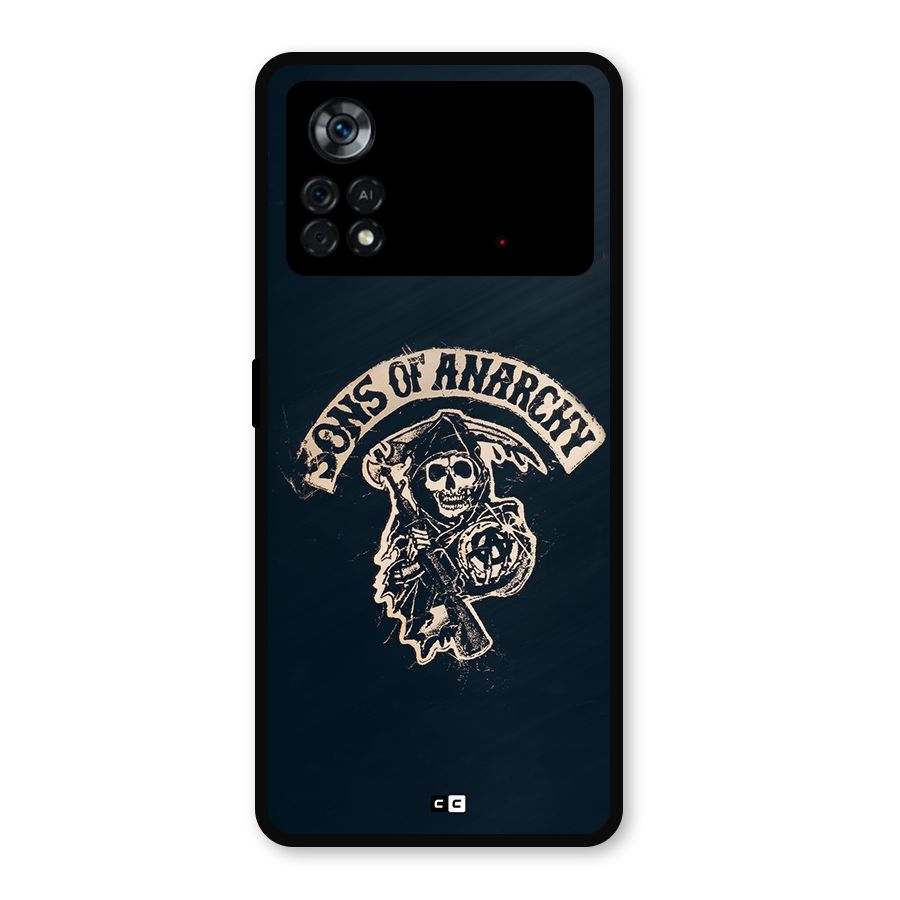 Sons Of Anarchy Metal Back Case for Poco X4 Pro 5G