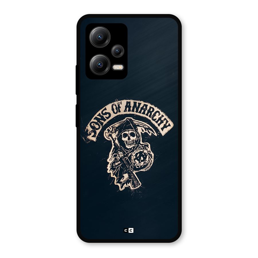 Sons Of Anarchy Metal Back Case for Poco X5