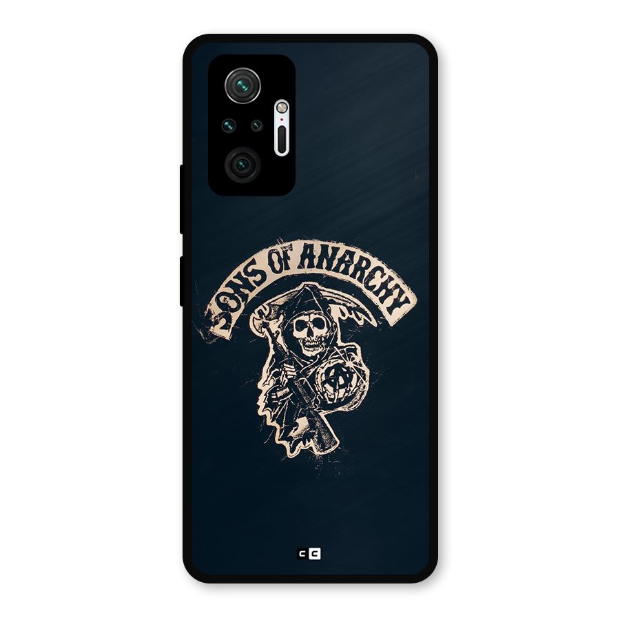 Sons Of Anarchy Metal Back Case for Redmi Note 10 Pro