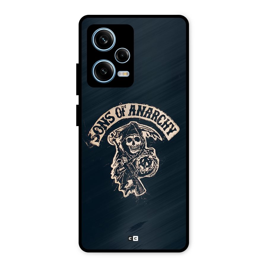 Sons Of Anarchy Metal Back Case for Redmi Note 12 Pro