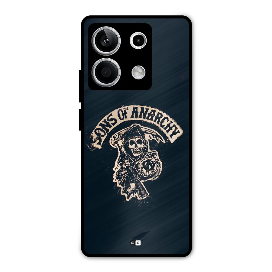 Sons Of Anarchy Metal Back Case for Redmi Note 13 5G