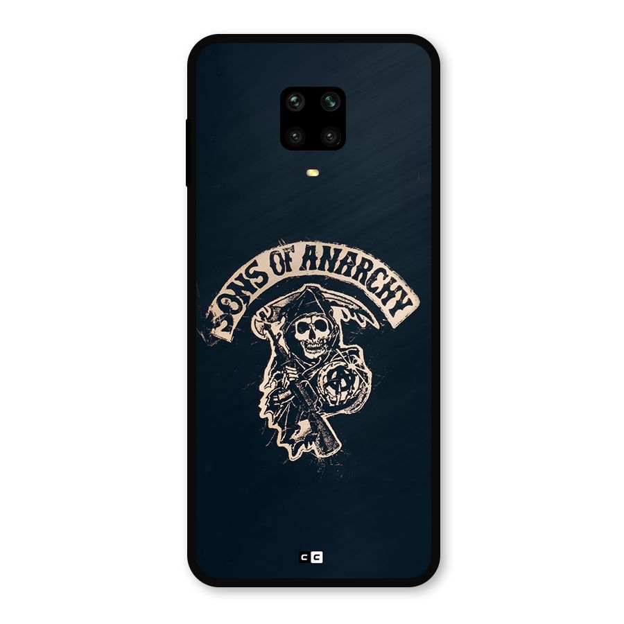Sons Of Anarchy Metal Back Case for Redmi Note 9 Pro