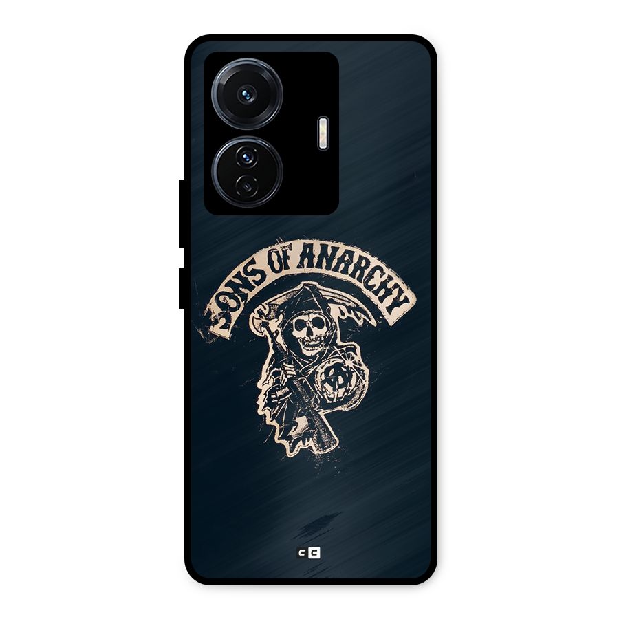 Sons Of Anarchy Metal Back Case for Vivo T1 Pro