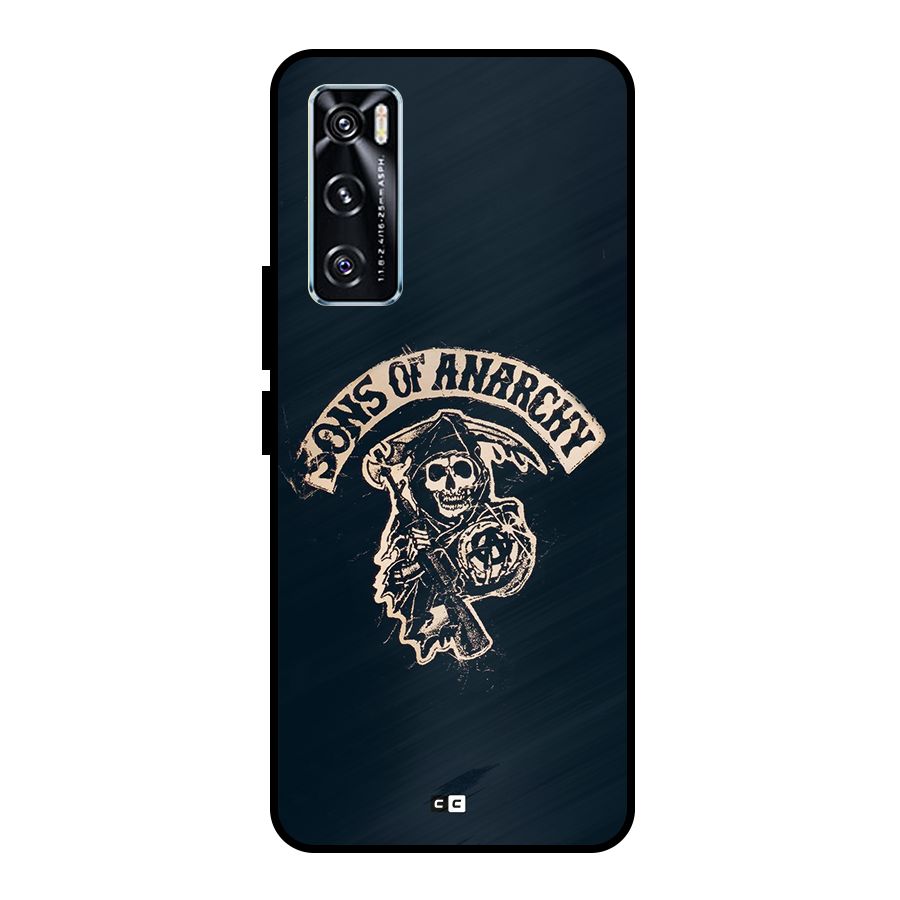 Sons Of Anarchy Metal Back Case for Vivo V20 SE