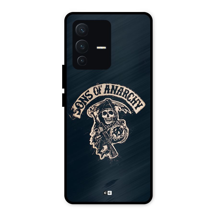 Sons Of Anarchy Metal Back Case for Vivo V23 5G