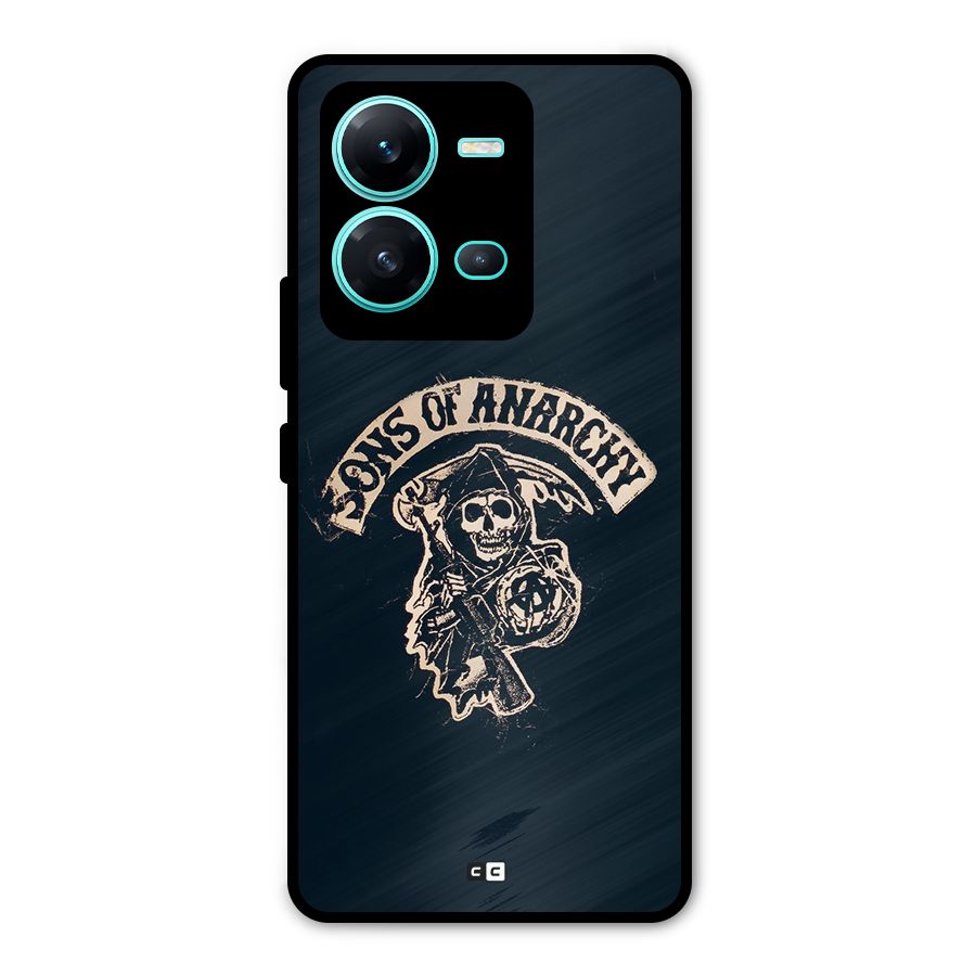 Sons Of Anarchy Metal Back Case for Vivo V25