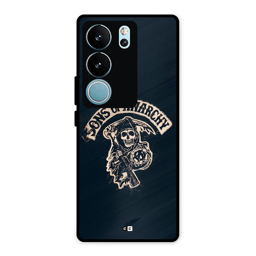 Sons Of Anarchy Metal Back Case for Vivo V29