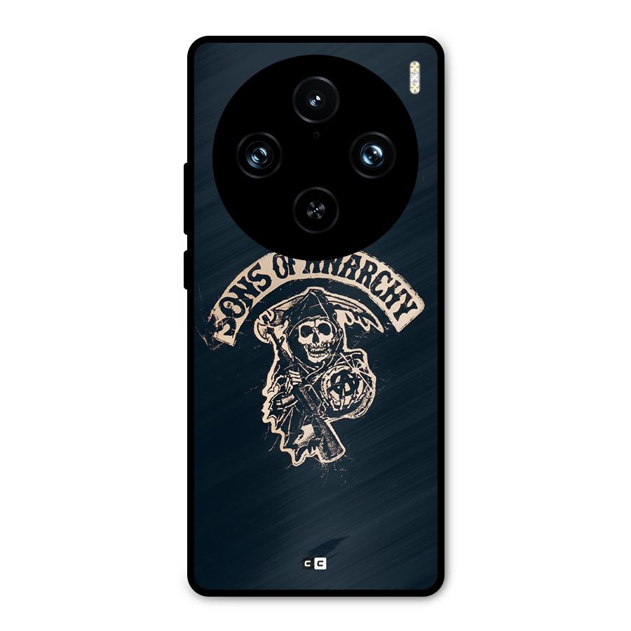 Sons Of Anarchy Metal Back Case for Vivo X100 Pro
