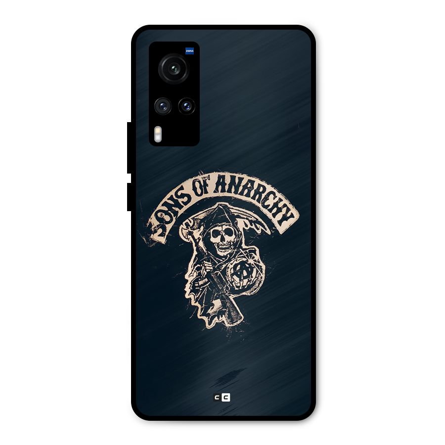 Sons Of Anarchy Metal Back Case for Vivo X60