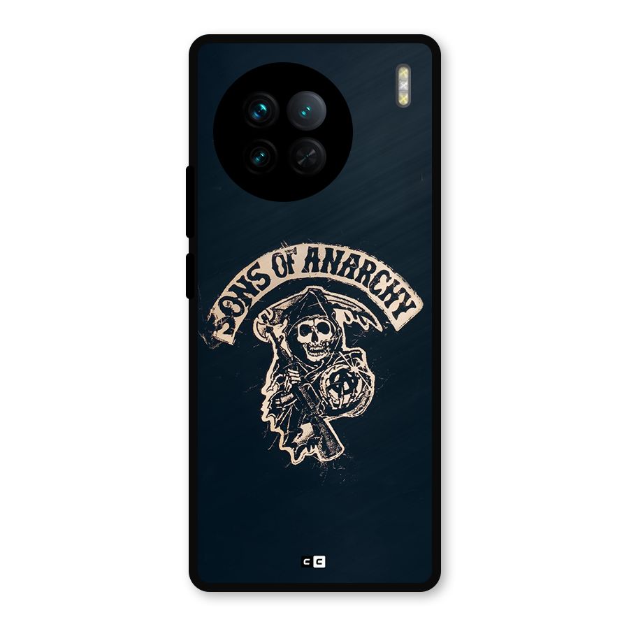 Sons Of Anarchy Metal Back Case for Vivo X90