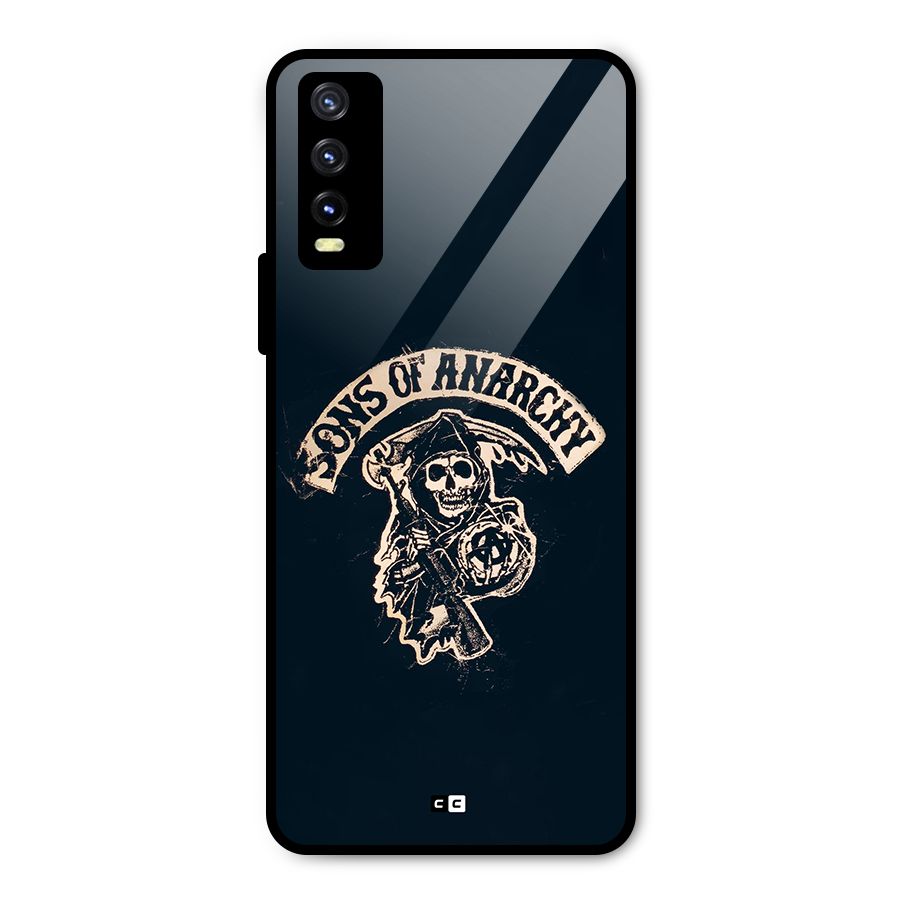 Sons Of Anarchy Metal Back Case for Vivo Y20