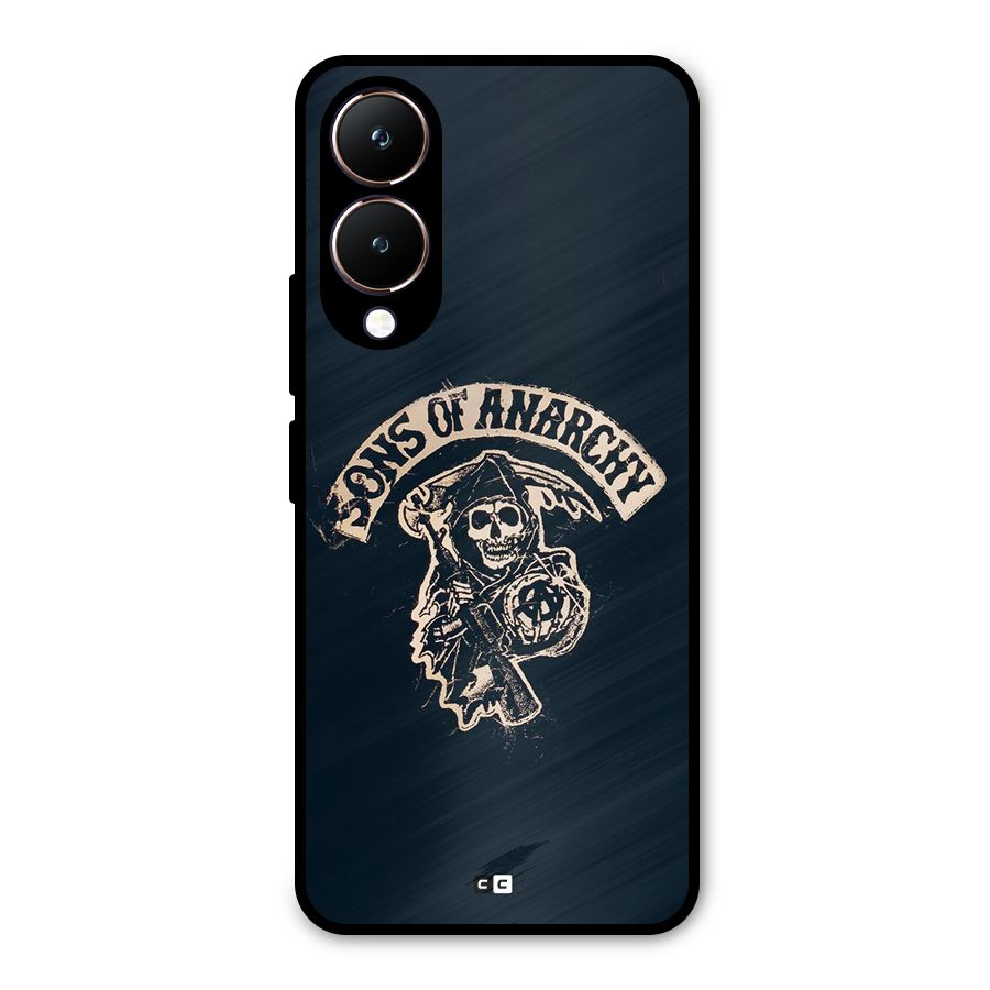 Sons Of Anarchy Metal Back Case for Vivo Y28