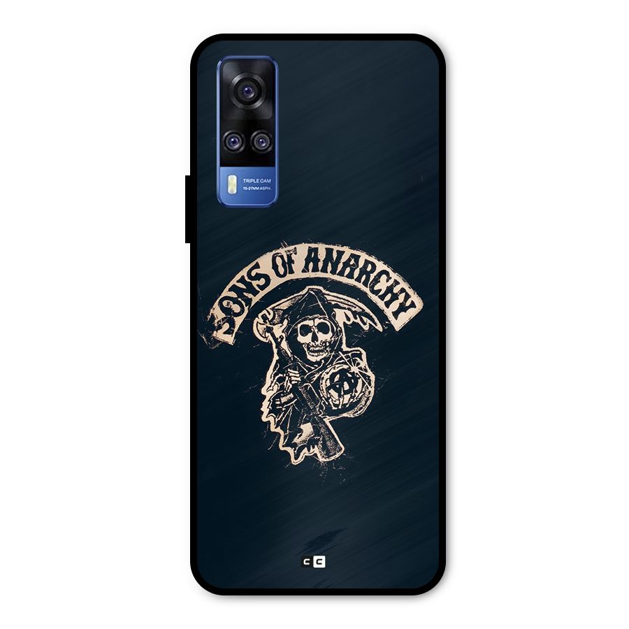 Sons Of Anarchy Metal Back Case for Vivo Y31