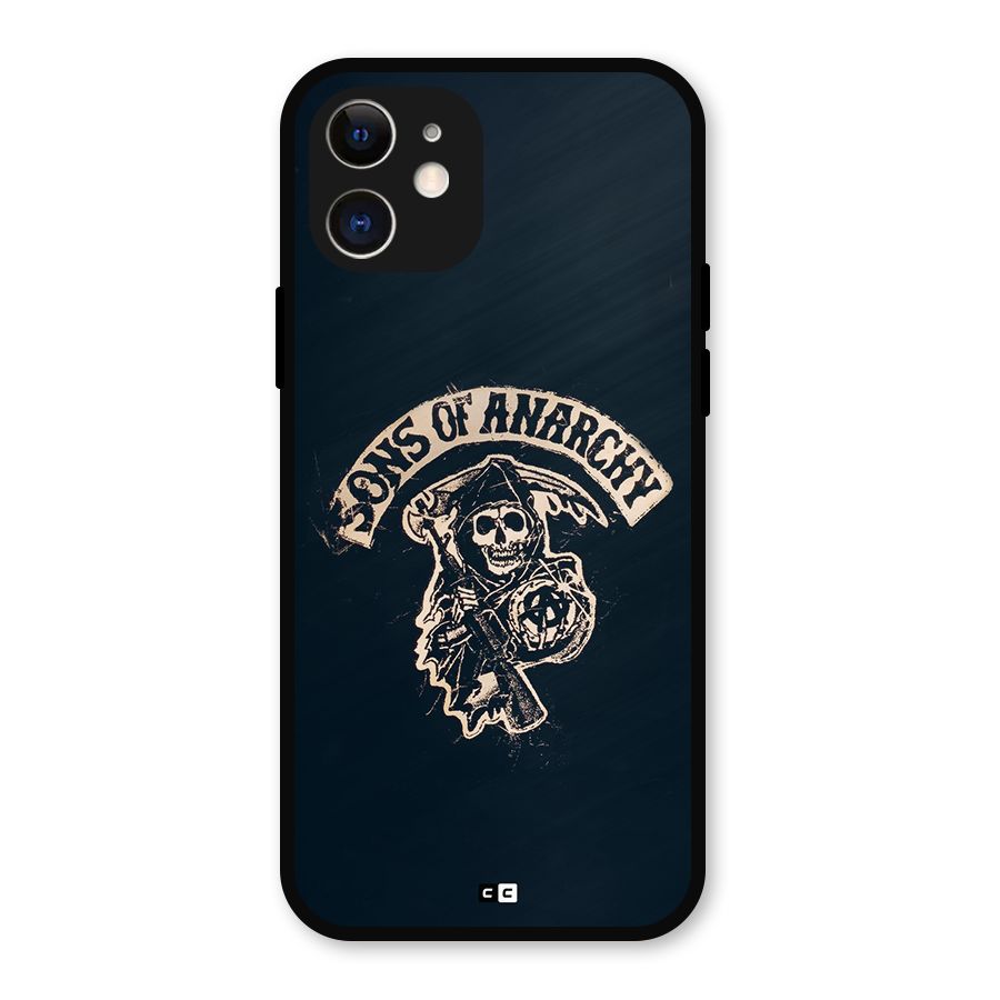 Sons Of Anarchy Metal Back Case for iPhone 12