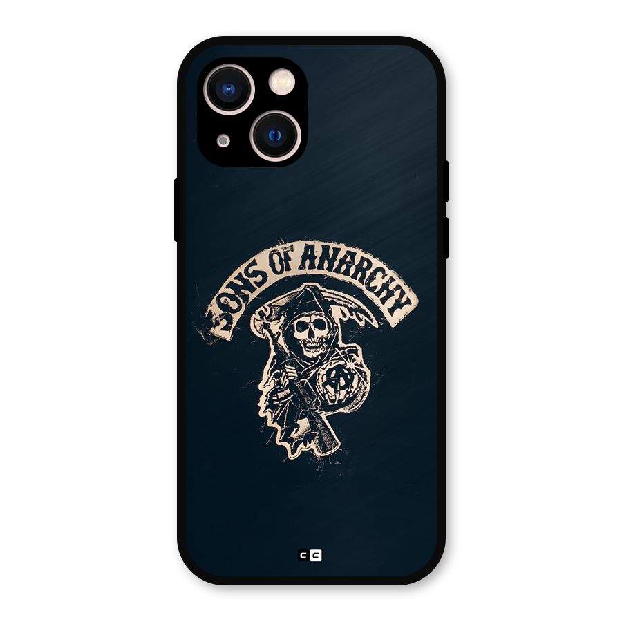 Sons Of Anarchy Metal Back Case for iPhone 13