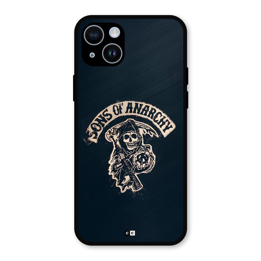 Sons Of Anarchy Metal Back Case for iPhone 14