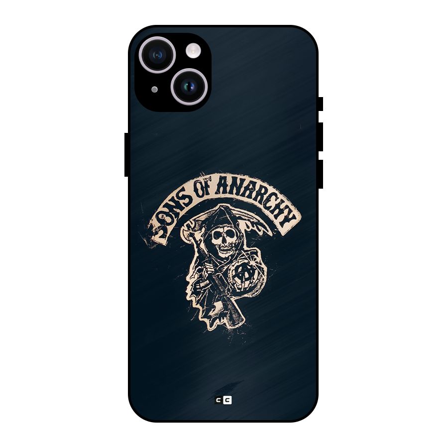 Sons Of Anarchy Metal Back Case for iPhone 14 Plus