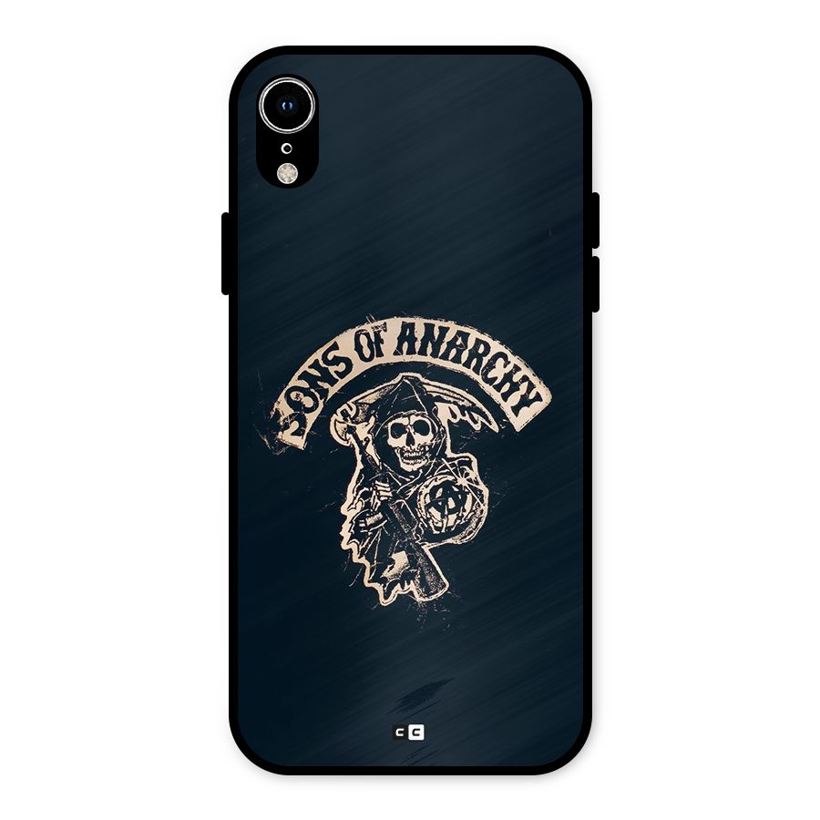 Sons Of Anarchy Metal Back Case for iPhone XR