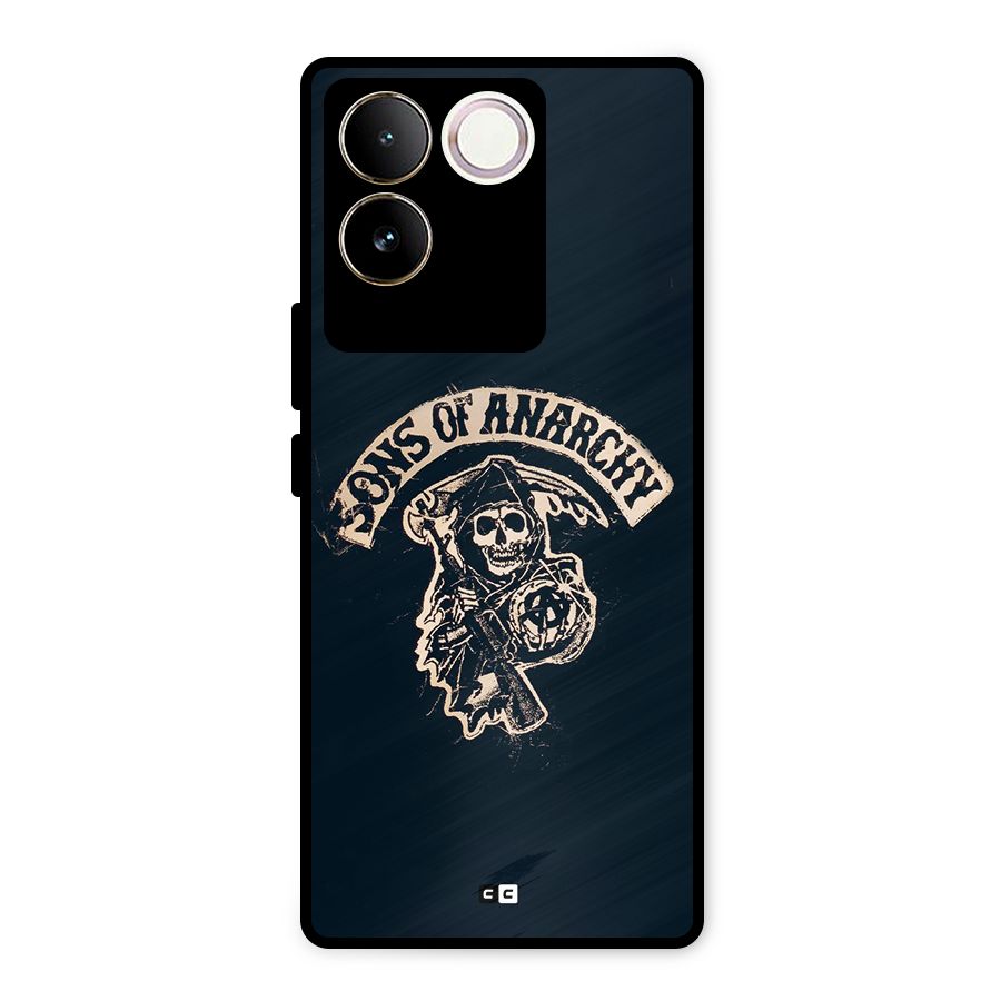 Sons Of Anarchy Metal Back Case for iQOO Z7 Pro