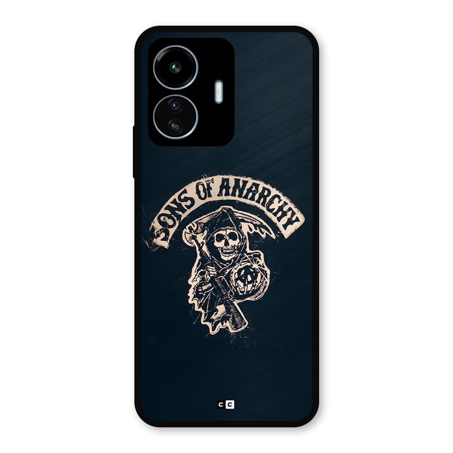 Sons Of Anarchy Metal Back Case for vivo iQOO Z6 Lite 5G