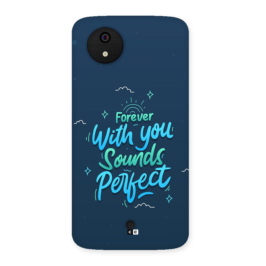 Sounds Perfect Back Case for Canvas A1  AQ4501