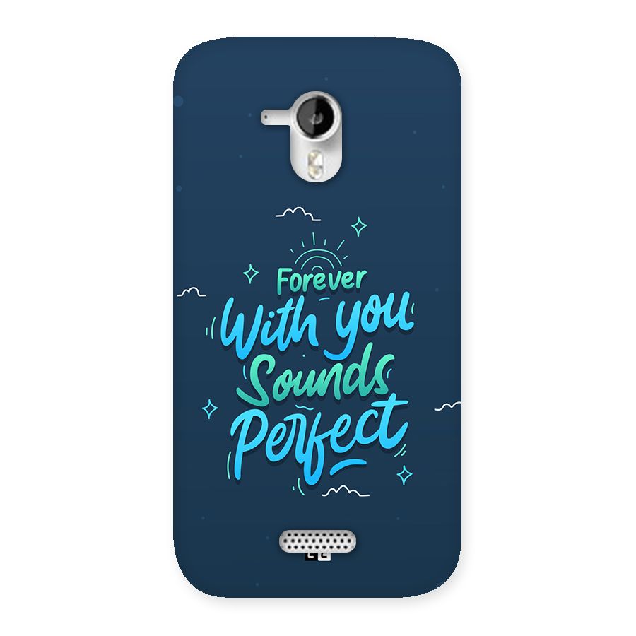 Sounds Perfect Back Case for Canvas HD A116