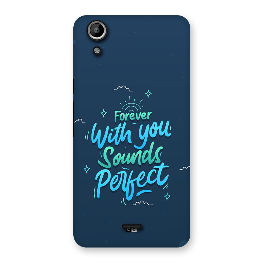 Sounds Perfect Back Case for Canvas Selfie Lens Q345