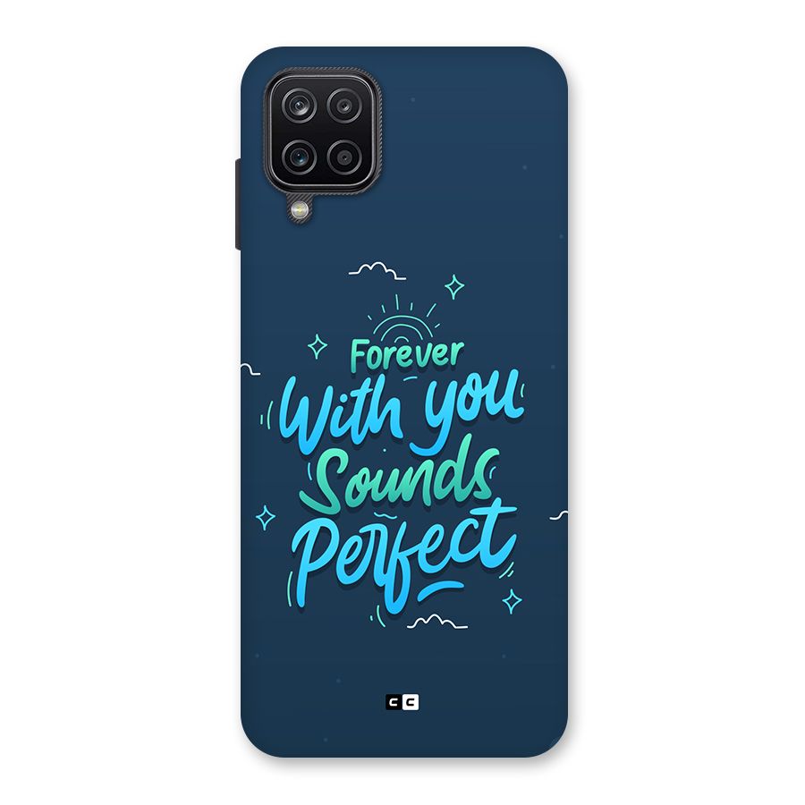 Sounds Perfect Back Case for Galaxy A12