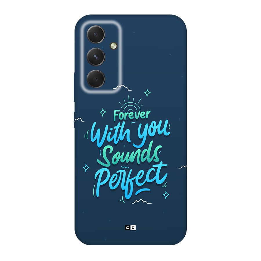 Sounds Perfect Back Case for Galaxy A54