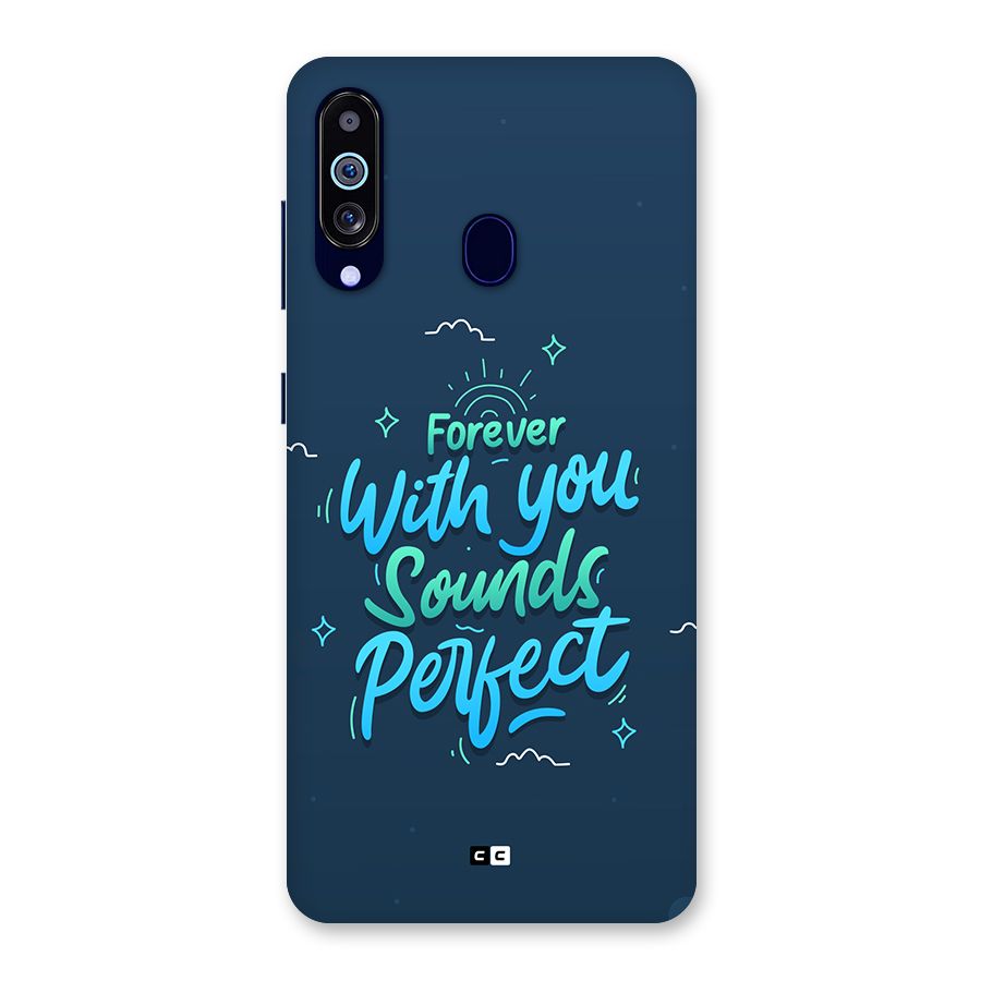 Sounds Perfect Back Case for Galaxy A60
