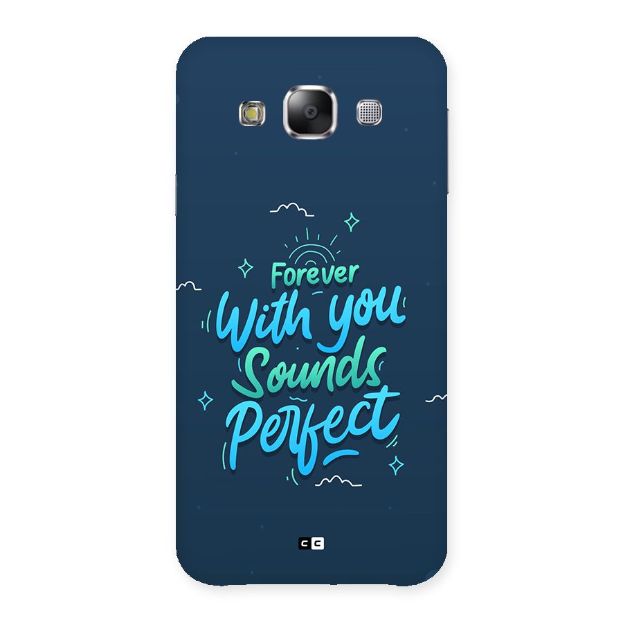 Sounds Perfect Back Case for Galaxy E5