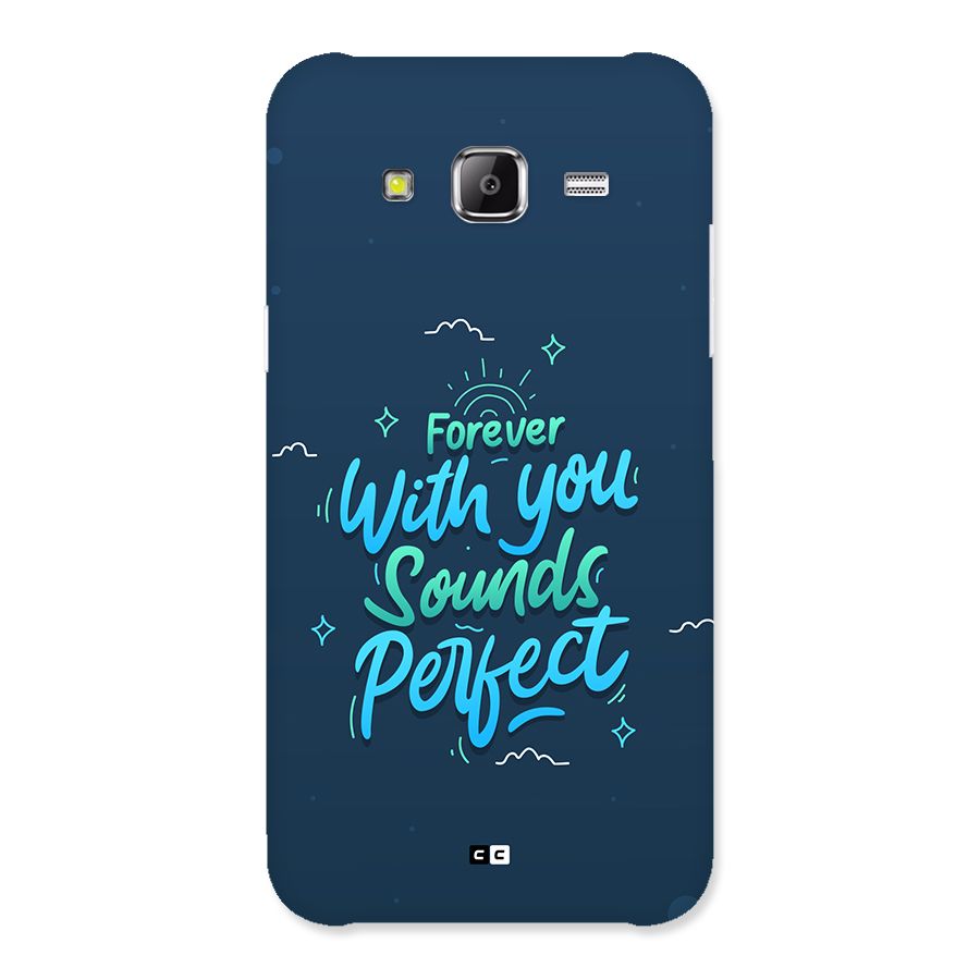 Sounds Perfect Back Case for Galaxy J2 Prime
