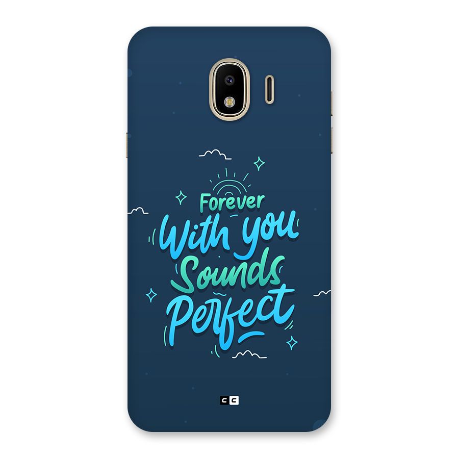 Sounds Perfect Back Case for Galaxy J4